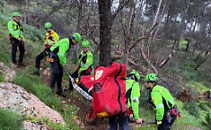 Soccorso alpino recupera 67enne sul Monte Pispisa: caduta e trauma alla spalla sotto la pioggia