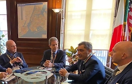 La visita di Musumeci  negli States per attrarre investimenti in Sicilia: «E' il momento giusto»