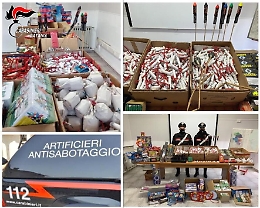 Aveva un piccolo arsenale di botti di Capodanno: arrestato a Palagonia