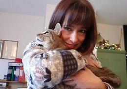 Gatti, "Mandarino" ritrova la sua padrona dopo 8 anni: ecco come