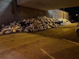 Una discarica a cielo aperto all'ospedale "San Giovanni di Dio" di Agrigento
