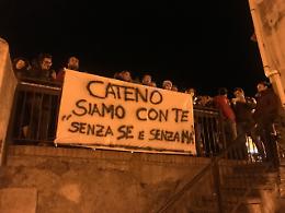 A Fiumedinisi manifestazione di solidarietà per Cateno De Luca