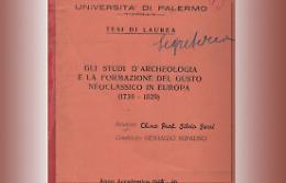 Palermo, ritrovata la tesi di laurea di Gesualdo Bufalino nell'archivio storico dell'Ateneo