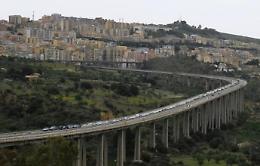 Manutenzione al viadotto Morandi di Agrigento