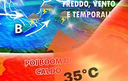 Nuovo allerta meteo che coinvolge la Sicilia, ma a fine maggio previsti 40 gradi