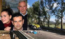 Auto si schianta contro un camion, strage sulla Statale 626: tre morti