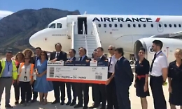 Aeroporti, fino a settembre voli Air France Palermo-Parigi