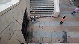 Catania, largo Paisiello: area fortemente degradata e pericolosa