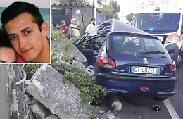 Mascalucia: perde il controllo dell'auto, 23enne si schianta e muore