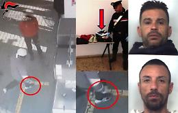 Aci Catena, rapinano area di servizio: beccati per colpa delle scarpe