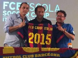 La &ldquo;cantera&rdquo; del Barcellona per una settimana a Catania