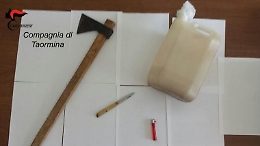 Taormina, tenta di dare fuoco al distributore di benzina