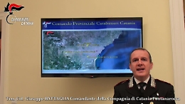 Catania, il comandante della compagnia dei carabinieri illustra le fasi del blitz antidroga a San Giovanni Galermo