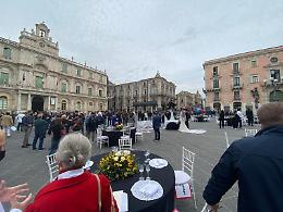 Catania Piazza Università: manifestazione Protesta