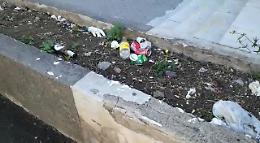 Catania: spazzatura in Via Torino