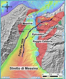 Scoperta nei fondali marini dello Stretto di Messina  la faglia che provocò il terremoto del 1908
