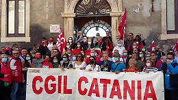 Violenze No Green pass, anche in Sicilia presidi antifascisti nelle sedi della Cgil