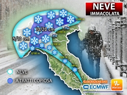 Meteo, in arrivo la "tempesta dell'Immacolata"