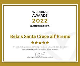 Il Weddindg Awards 2022 al Relais Santa Croce all'Eremo