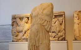 La Dea Atena esposta al museo Salinas per quattro anni