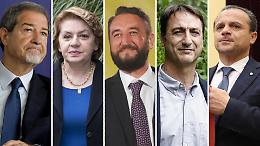 Sondaggi, l'avanzata (difficile) di Musumeci tra la temibile Chinnici e il terzo incomodo De Luca