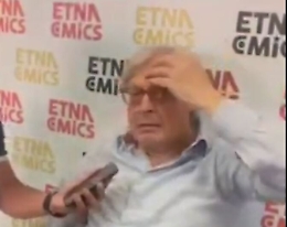 Etna Comics, la lezione del prof. Sgarbi: «Vi spiego l'eros, la libertà e la censura»
