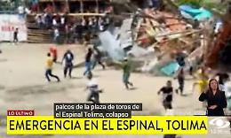 Crolla tribuna durante la corrida, almeno 5 morti
