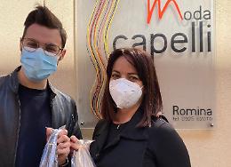 Ribera, donate tre trecce per pazienti oncologici