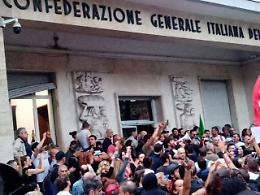 Assalto Cgil: prime sei condanne a Roma