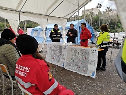 Catania, prova sul campo di resilienza a calamità naturali