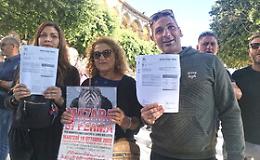Caro bollette, commercianti e cittadini in piazza a Mazara del Vallo