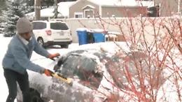 La maxi-tempesta di neve che ha investito Seattle