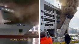 Brucia ancora la Superba nel porto di Palermo: fiamme in stiva e fumo nero