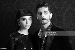 Matilda De Angelis fa coppia con Alessandro De Santis dei Santi Francesi