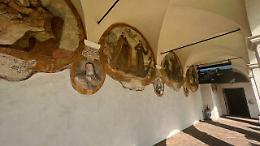Catania, restaurati gli affreschi del Chiostro di Santa Maria di Gesù