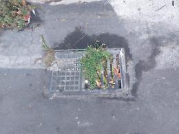 Catania: tombini otturati...si attende la prima pioggia