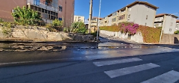 Catania: liquami a cielo aperto in corso IV Novembre