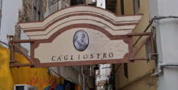 L'immagine di Cagliostro rubata a Ballarò