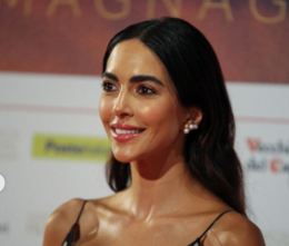 Rocio Munoz Morales, la prima volta in pubblico dopo l'audio di Bova: "Sono una donna forte"