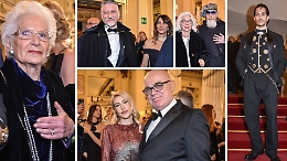 Mondanità (ma non troppa) alla prima della Scala: molti look firmati Armani, in omaggio allo stilista scomparso il 4 settembre