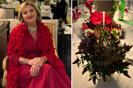 Le belle tavole di Natale di Monica Setta: «Ma solo io mi sento già nel mood?»