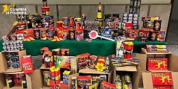 Maxi sequestro di Natale a Palermo:  bloccati n milione di addobbi e 44 mila fuochi d'artificio