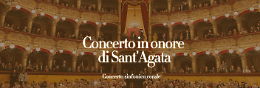 Catania: concerto in onore di Sant'Agata