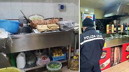 Carni non tracciate e alimenti non etichettati: 10.000 euro di sanzioni e maxi sequestro dal &ldquo;kebabbaro&rdquo;