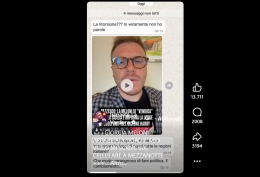 Giorgia Meloni infuriata scrive a mezzanotte a La Vardera: &laquo;Che modo vergognoso di fare politica...&raquo;