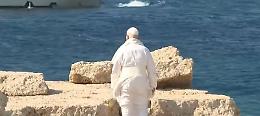 Papa Leone XIV a Lampedusa: tutte le foto della storica visita