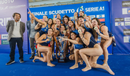 Orizzonte Catania campione d'Italia di pallanuoto femminile