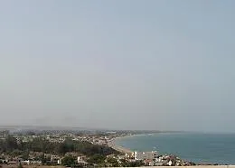 L&rsquo;incredibile panorama senza Etna:  cos&igrave; &egrave; sparito il vulcano dalla costa catanese 