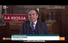La mafia di oggi in Sicilia: l'intervento di Antonello Piraneo a Unomattina