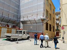 Maxi furto nel cantiere della scuola Leonardo da Vinci a Trapani ma l'azienda di Catania non si arrende